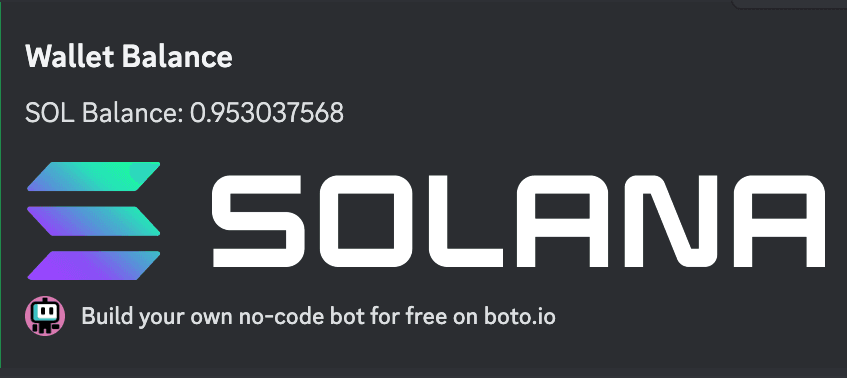 Cover Image for Introducing the Sol Wallet Balance Bot – Your Personal Assistant on the Solana Blockchain
